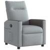 Relax Chair Light Grey Fabric