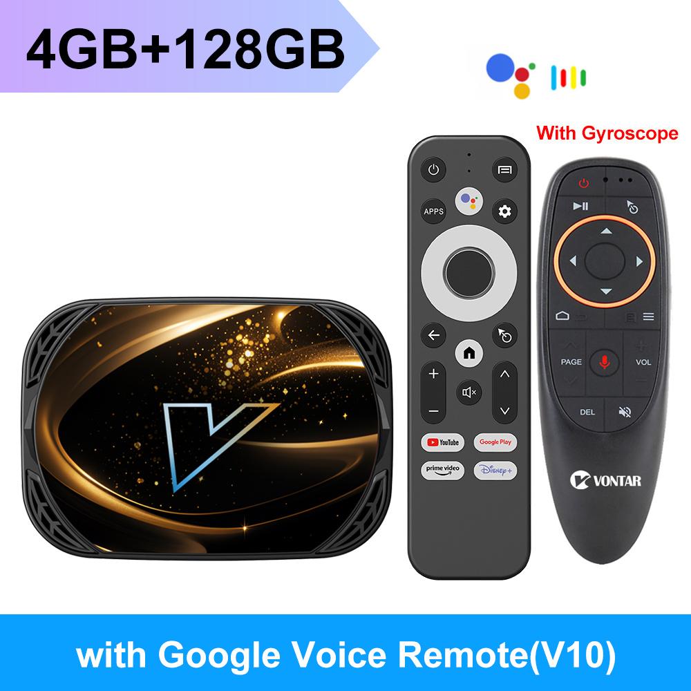 VONTAR X5 Android 14 TV Box Amlogic S905X5M 1000M Wifi6 4K 60fps AV1 Google Player Youtube Media Player