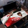 Gabriel Magalhaes Mouse Pad, Large Gaming Desk Mat, Non-slip XXL Mousepad for Laptop & Tablet, Mini PC Playmat with Stitched Edges