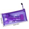 8Pcs/Set Dental Care Brush Kit Multicolour Dental Wax Teeth Cleaning Tool Mesh Bag Foldable Interdental Brush Floss Thread Wax