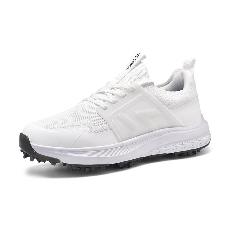 Foreign trade golf shoes men's and women's breathable rotating buttons spring and summer golf shoes casual sports shoes