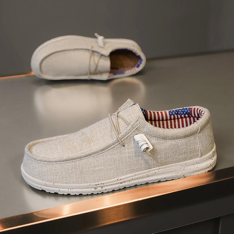 High Quality Men's Mesh Loafers Autumn Mens Vulcanized Shoes Breathable Lightweight Hiking Outdoor Sports Shoes Zapatos Casuales