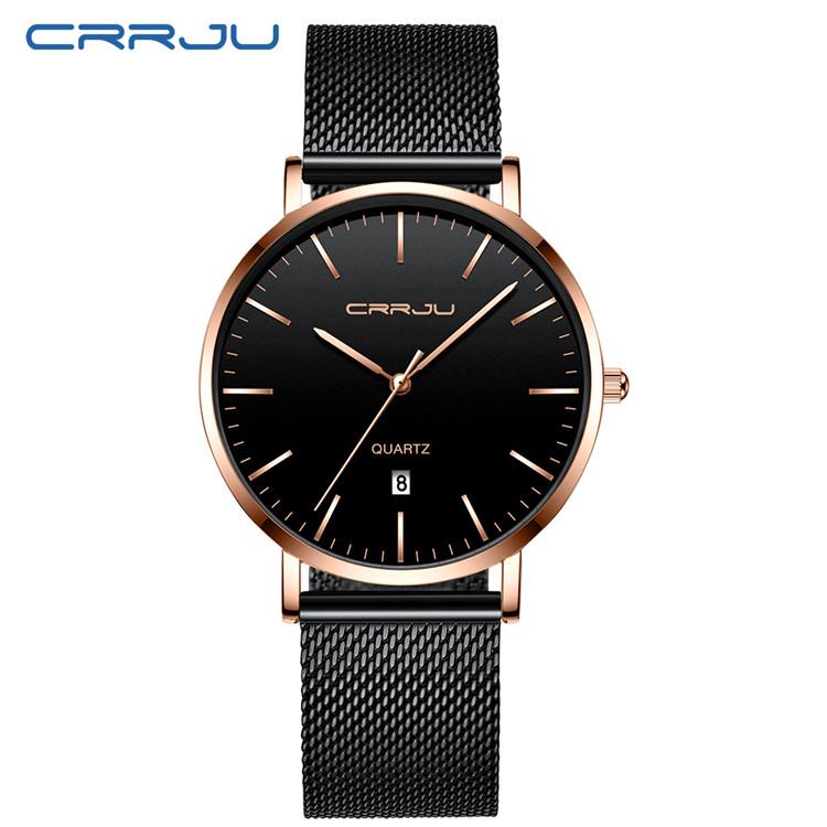 CRRJU 2270 Herrenuhr mit lässiger Persönlichkeit - Beliebte Modeuhr für Studenten