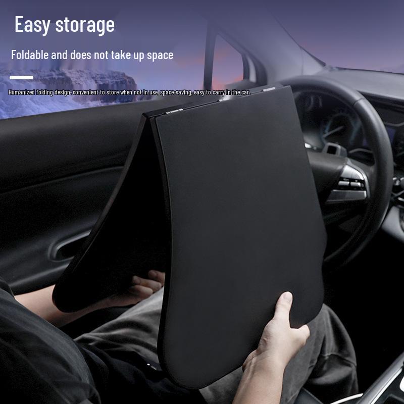 Car Steering Wheel Foldable Table: Portable Desk for Dining or Computer Use