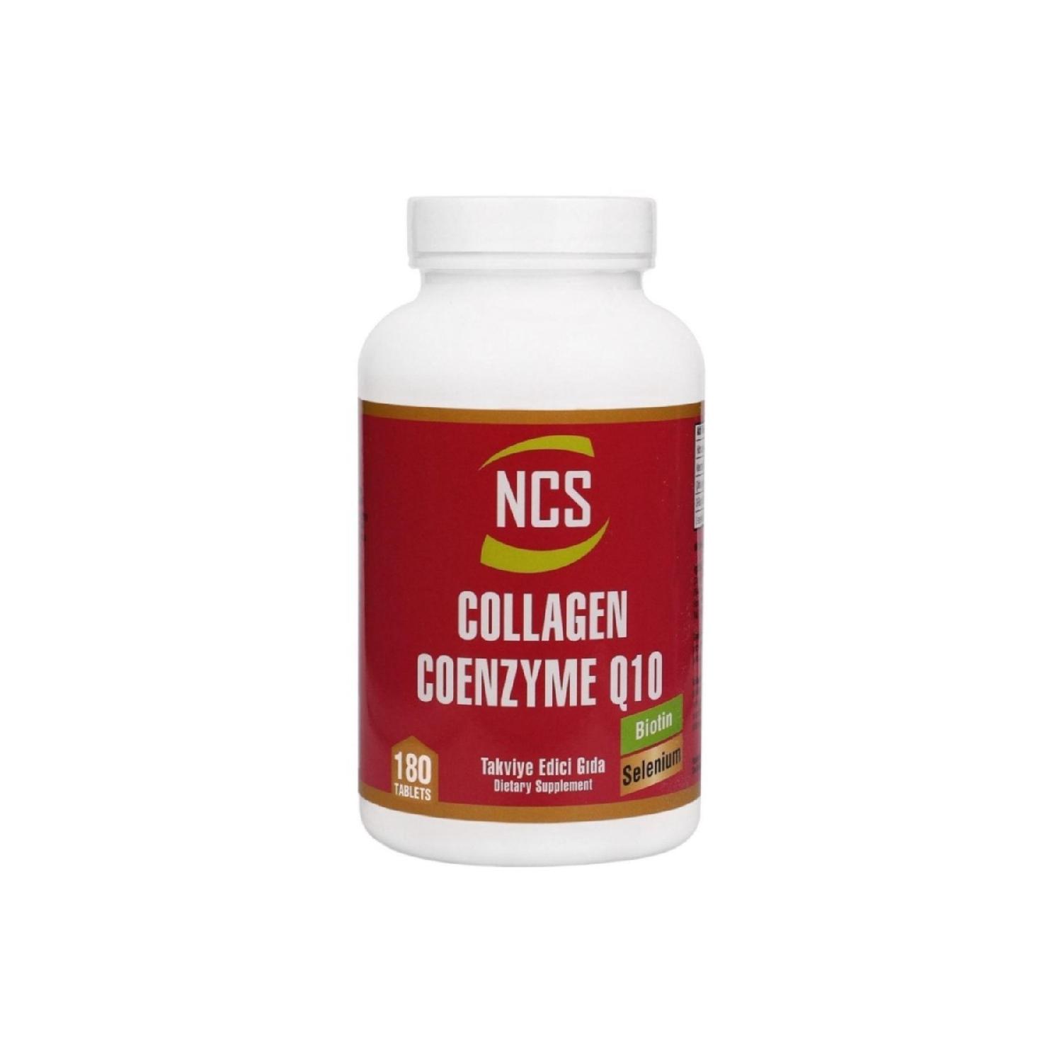 

Hydrolyized Collagen Coenzyme Q10 Biotin Zinc Selenium 180 Tablets