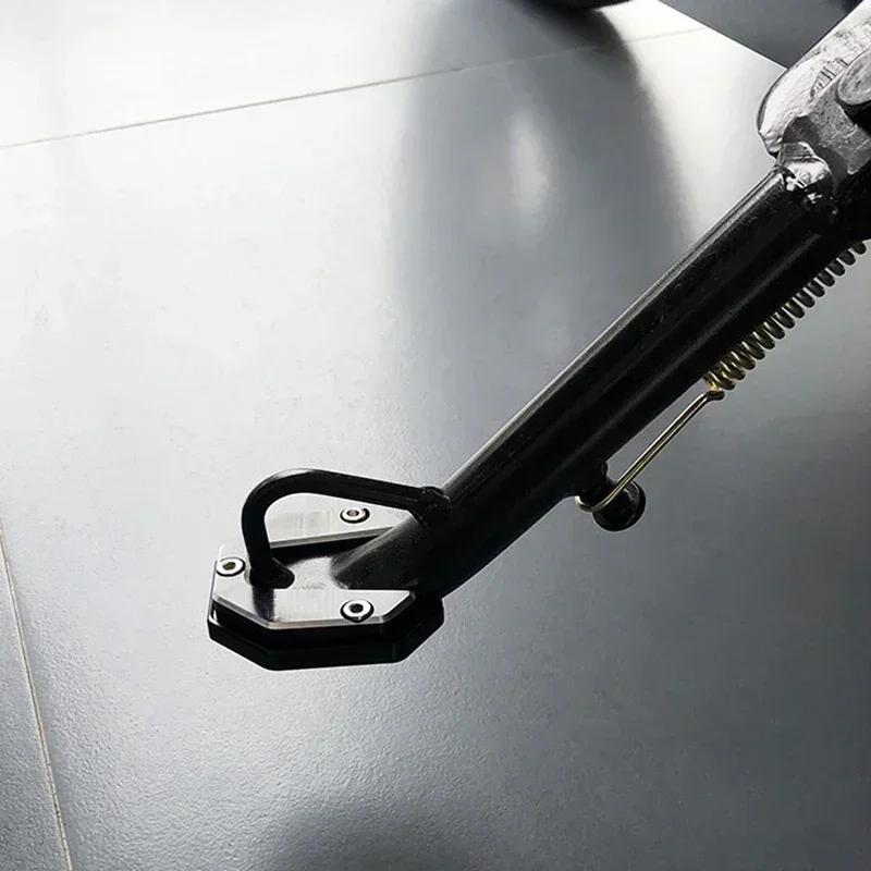 Motorcycle Bikes Kickstand Extender Foot Side Stand Foot Support Pad Motorcycle Extension Accessories Plate