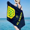 Fc Nantes Wappen Design Mikrofaser Strandtuch, Leicht und Schnelltrocknend, für Sommerreisen, Strand-Essential, Schwimmbad