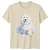 Samoyed Dog TShirt Pet Lover Gift For Him And Her