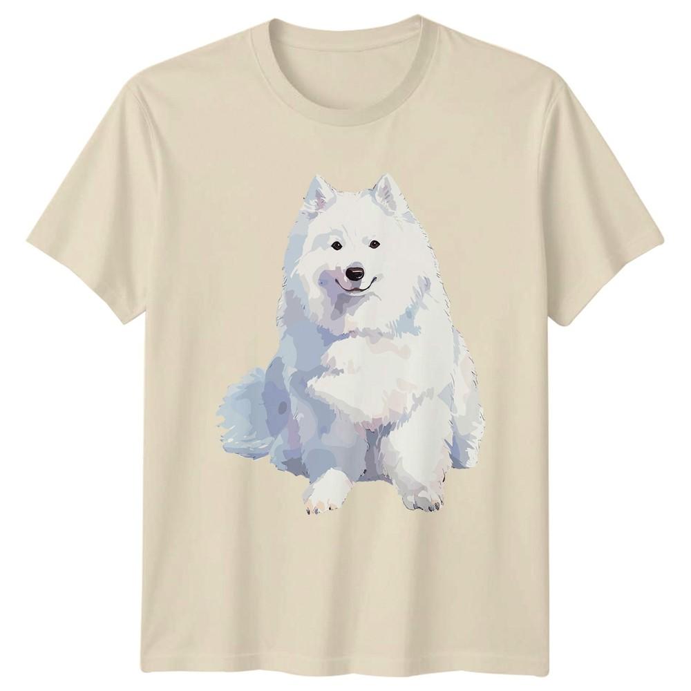 Samoyed Dog TShirt Pet Lover Gift For Him And Her