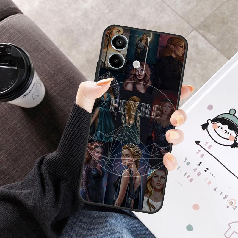 

A Court of Mist Fury Sarah J Maas Cover For Xiaomi Redmi Note 13 9 10 11 12 14 15 Pro Plus Case For Redmi 15 C 12C 13C 14C 10C Redmi 13C