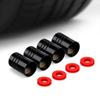 4Pcs 3D Aluminum Alloy Car Wheel Tire Air Valve Dust Caps For Ford MAX Ranger Focus Fiesta Mondeo Kuga Mustang Escort KA Ranger CVY1