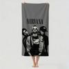 Rock Band N-Nirvana Towel Drying Bath Towel Applicable To Light Swimming Camping Yoga Beach Out