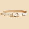 New Korean version ins style white lace belt women's versatile decorative skirt niche design belt spot trend