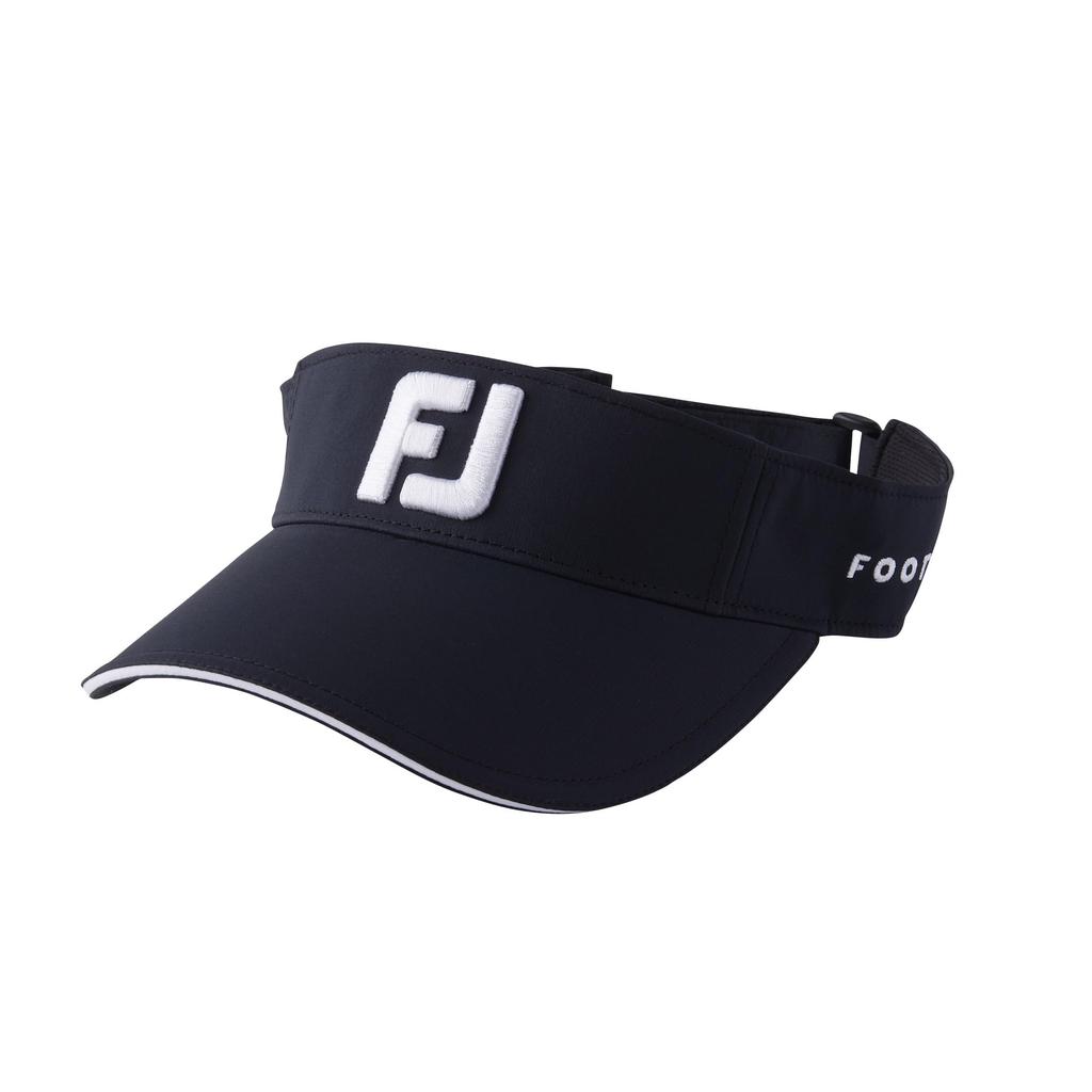 FootJoy Shoe Icon Basic Sun Visor, Black, Men's, Sizes 57cm-59cm, FH25VBSC, FH25VBSC-0