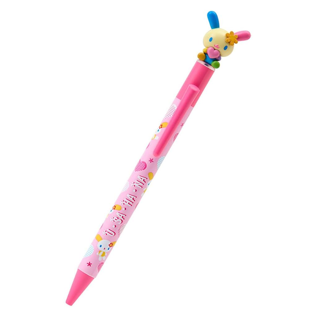 Sanrio Mascot Ballpoint Pen Usahana ABS Resin Ink Color Black 927104