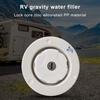 Easy Installation Maintenance For Camping Trailer Water Inlet Filler Fresh Water Locking Cap