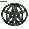 For Ninja400 EX400 Ninja300 NINJA250 Motorcycle 17 Inch Front Rear Decal Wheel Hub Waterproof Reflective Rim Stickers