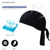 Berretto traspirante da ciclismo Berretto beanie Fascia da ciclismo Bandana Asciugatura rapida Cappello da pirata per ciclismo all'aperto Motociclismo