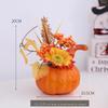 Halloween Foam Pumpkin Desktop Ornaments - Creative Small Pumpkin Decorations