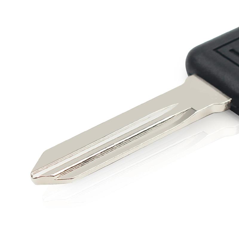 KEYYOU 10PCS Uncut Blade Transponder Key Shell for Buick PK3 GL8 FirstLand Excelle Transponder Key Shell No Chip Case