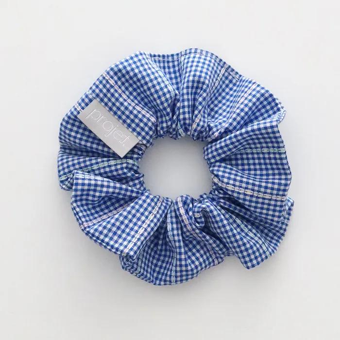 baby scrunchie baby scrunchie (check_blue candy)