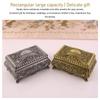Metall Schmuckschatulle Rechteckige Schmuckschatulle Vintage Schmuckschatulle Für Damen Mädchen Geburtstag Weihnachten Bronze