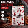 Halloween Treat Goodie Bags 10/30 Pcs Portable Handle Reusable Gift Pouches for Kids Trick or Treat Party Giveaways