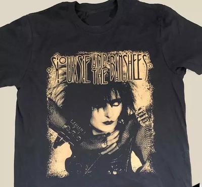 T-shirt Nera Rock Band Siouxsie and the Banshees