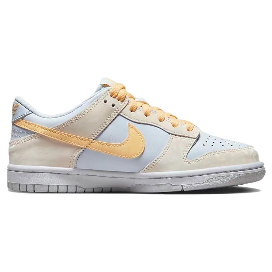 Nike Dunk Low GS Melon Tint Dětské tenisky Modrá Bledě-slonová kost Fotbalově šedá FB9109-100