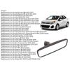 Replacement Car Inside Inner Center Rear View Mirror 85101 3X100 for Hyundai Accent For Tucson for Kia Forte Rio Interior Mirrors6