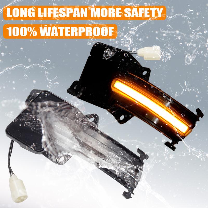 Flowing Water Blinker Side Rear-view Mirror Lamp LED Dynamic Turn Signal Light For Honda For Civic 10th Gen. FC1 FK7 2016-
