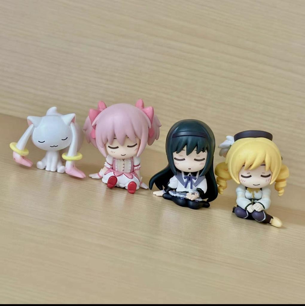 Action Figure Puella Magi Madoka Magica Kaname Madoka Tomoe Mami Akemi Homura Incubator Gashapon Model Toys