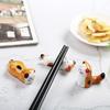 Chopstick Holder Ceramic Pen Rest Desktop Ornaments Writing Painting Brush Holder  Art Supplies