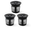 1-10Pcs Reusable Coffee Filter Cup Stainless Steel Filter Mesh Three Holes Coffee K-cups for Ninja CFP201/CFP301 Coffee Makers