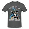 Unisex Funny Wizard Meme Outta Spells But Not Outta Shells Vintage T Shirt Streetwear Cotton T Shirts For Unisex