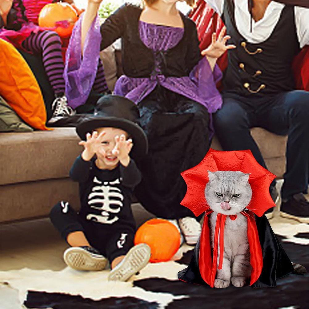 Halloween Pet Festival Party Role Play Funny Dress Up Costume Cat And Dog Magic Cloak Warm And Comfortable Accessories
