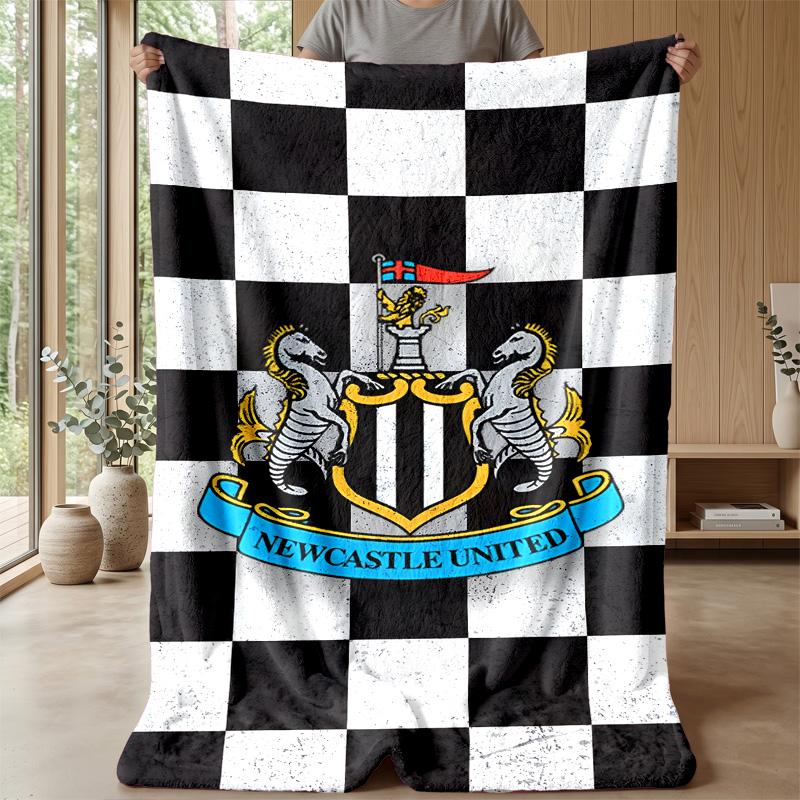 Newcastle United Theme blanket Soft Flannel Fleece Blanket Warm Lightweight Throw Blanket for Home Sofa Bed