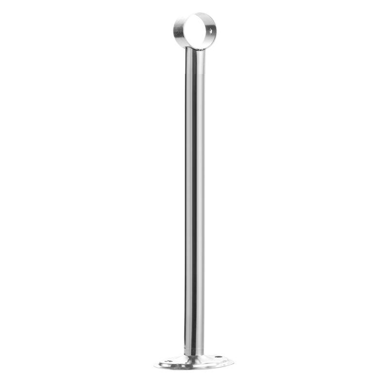 Stainless Steel Ceiling-Mounted Clothes Drying Rod with Flange Base