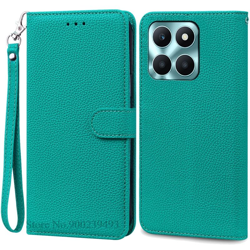 For Honor X6B Case Leather Flip Wallet Case For Honor X6B Phone Case Book Cover For Honor X6B Housing Coque Fundas