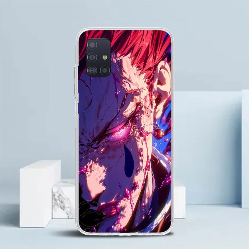 Huner X-Hunters Hisoka Phone Case For Samsung Galaxy A52 A32 A22 A12 A51 A50S A30S A10S Note 20 Ultra 10 S10 Plus A31 A20 A71 A7