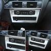 Car Central Control Air Conditioning Button CD Decoration Panel Trim Cover For BMW X3 X4 F25 F26 2011-2017 Interior