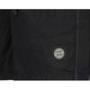 Stone Island Plain Elastic Waist Straight Leg Casual Shorts Men shorts Black 7915B0643-A0029