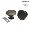 2Pcs Antique Style Pull Handles Bronze Tone Retro Alloy Kitchen Drawer Cabinet Door Knobs Furniture Hardware Fittings