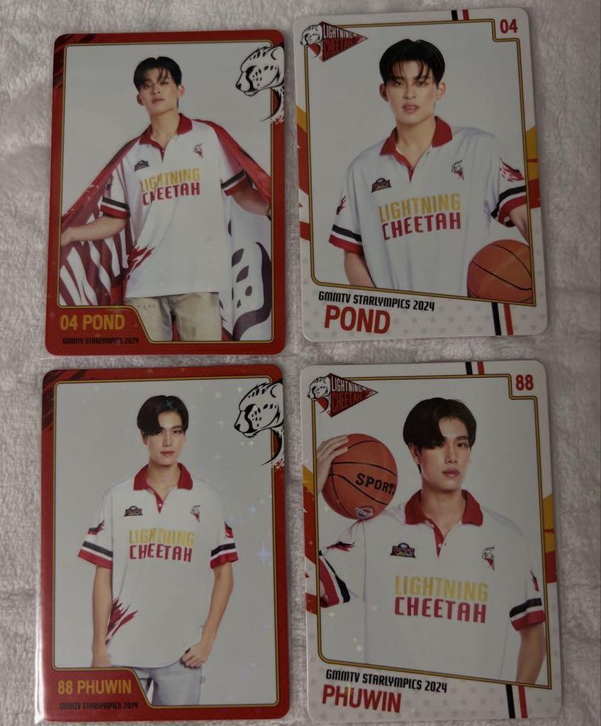 [USED] PondPhuwin Starlympics Gmmtv 4 pieces