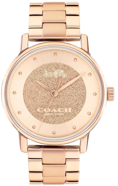 

Casual Watch Grand 14503492 Pink Gold [Coach] Women s [Item]