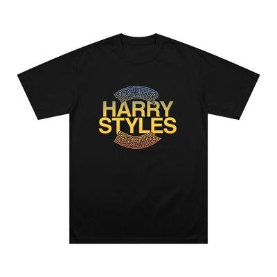 Harry Styles Together Print T-Shirt Y2K Harajuku Street Style Unisex Kurzarm Mode Neuankunft Reine Baumwolle Lockere Passform