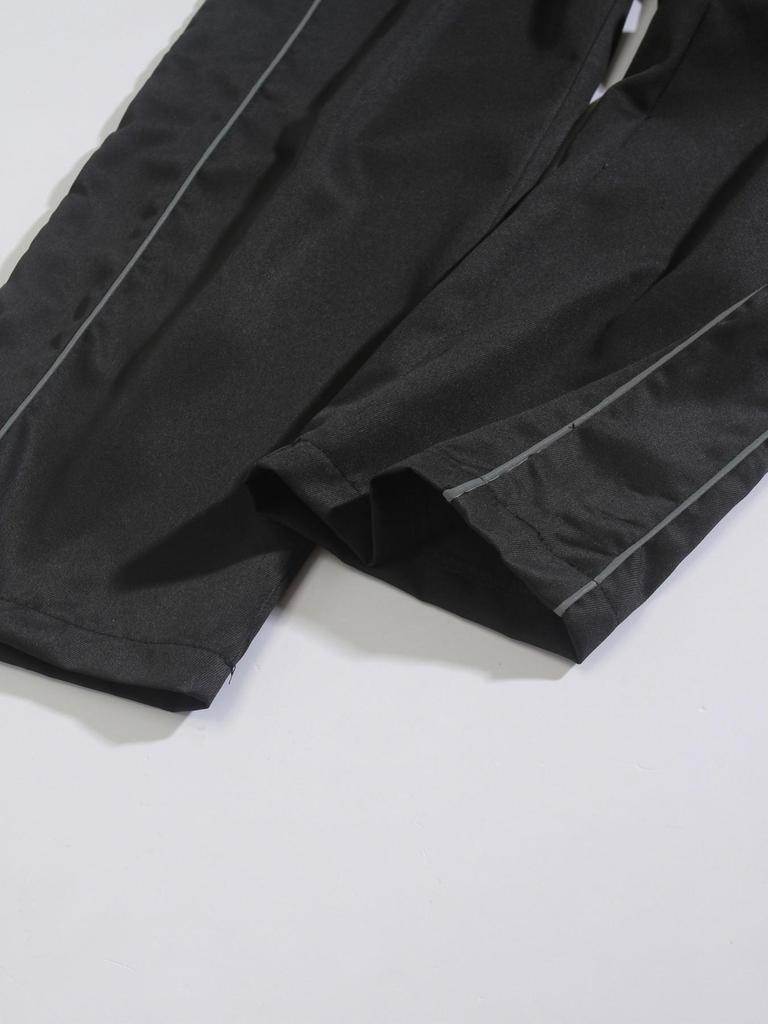 Pantalones Retro de Pierna Ancha Cónicos para Hombre 2025 - Estilo Europeo Americano de Moda