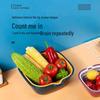 Xiao Hua Xian 6-Piece Double-Layer Kitchen Draining Basket Set