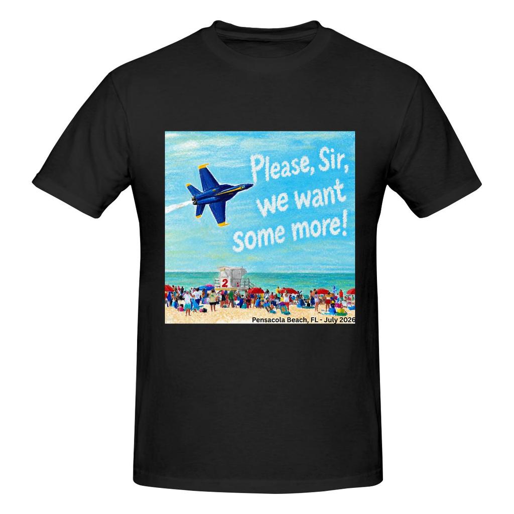 We Want Some More Skinfriendly Tshirtminimalist Style Full Texture Tshirt