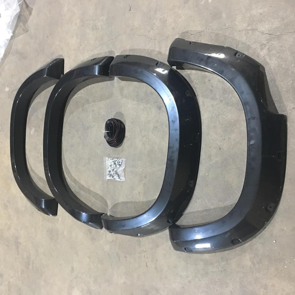 Mercedes-Benz X-Class X250D Pickup with Studded Wheel Arches, GT Mudguards, and Wide Body Kit